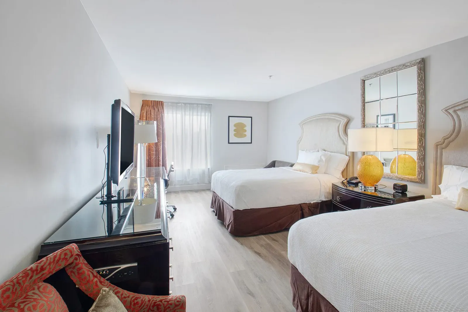 Two Double Beds, view 2